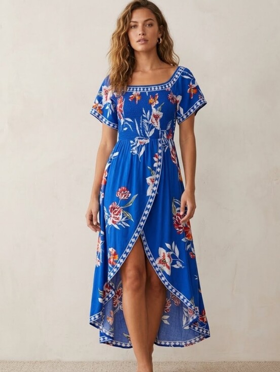 Jealous Tomato Dresses & Skirts - Jealous Tomato Stealing Sunshine High-low On Or Off The Shoulder Dress